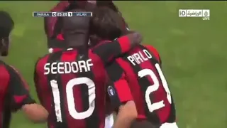 Pirlo's Incredible Goal vs Parma (02/10/2010)