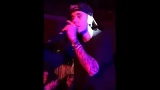 Justin Bieber performing Sorry at 1 OAK Nightclub in New York - November 14, 2015
