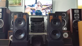 KEF cantor III 3 & denon pma 1080r test