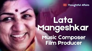 Music Composer and Producer Lata Mangeshkar #Shorts