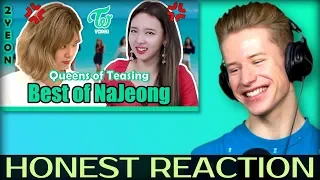 HONEST REACTION to Best Moments of Nayeon & Jeongyeon Teasing and bickering ( cute & funny )