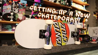 HOW TO SET UP YOUR FIRST SKATEBOARD AT ZUMIEZ! | Skate Support