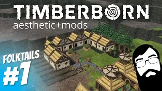 Let's get into mods and start a more aesthetic-minded playthrough! Timberborn Update 3 Modded