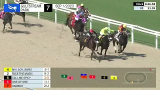 Gulfstream Park Carrera 7 - 1 de Septiembre 2023