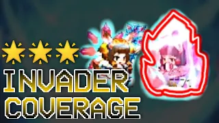 Guardian Tales "Invader Coverage" Guide (Full 3 Star)