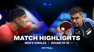 Kanak Jha vs Darko Jorgic | WTT Star Contender Doha 2021 | Men's Singles | Round of 16