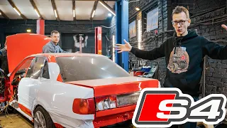 ПОЛНАЯ РЕСТАВРАЦИЯ AUDI S4. АДОВАЯ СБОРКА. ФИАСКО с PASSAT