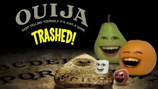 Annoying Orange - OUIJA TRAILER Trashed!!!