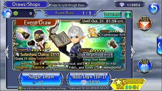 33 Ticket Pulls on Alphinaud Banner ft. Yda EX | DFFOO