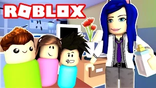 I SAVED THESE BABIES LIVES!! THE DOCTOR IS IN TOWN! (Roblox Roleplay)