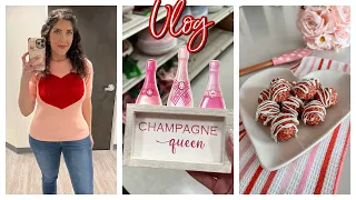 VLOG | Strawberry Shortcake Bite Recipe, Michael's & Target Shop with Me, Fun with Friends