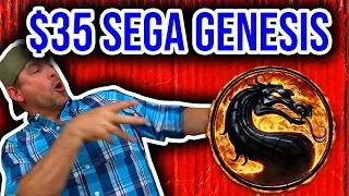 $35 Portable Retro Gaming Sega Genesis with 85 Built-In Games. Unboxing and review.