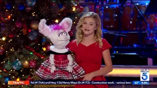 A sneak preview of Darci Lynne's Christmas special