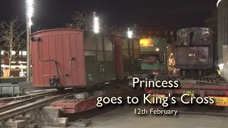Princess goes to King's Cross