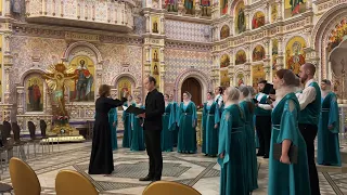 Е.Атрашкевич "Белая церковь" / E.Atrashkevich "The white church" - Student choir of the BSAM