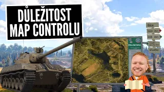 Škoda T50 @ Malinovka - Důležitost map controlu