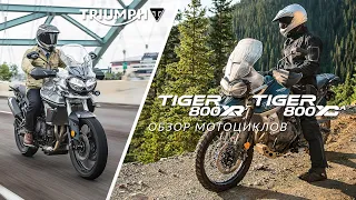 TRIUMPH TIGER 800 2018: обзор обновленных мотоциклов Tiger 800.