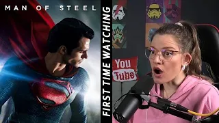 She Cried 3 TIMES!!! Man of Steel (2013) REACTION FIRST TIME WATCHING