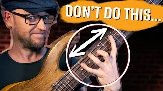 The correct way to make big fretboard stretches (even if you have small hands)