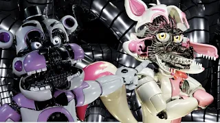 Funtime Freddy and Funtime Foxy Arguing in Ennard