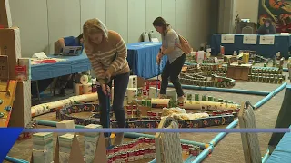 SLU student challenge uses food to build mini golf courses