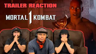 MORTAL KOMBAT 1 - Official Keepers Of Time Trailer | Reaction!