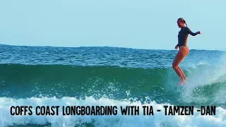 Coffs Coast Longboarding with Tia-Tamzen-Dan