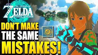 10 Huge Mistakes Holding You Back Early in the Legend of Zelda: Tears of the Kingdom (Tips & Tricks)