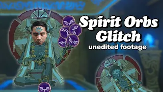 Spirit Orbs Duplication Glitch | Raw Unedited Footage | Zelda Breath of The Wild | BotW