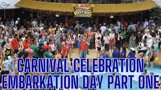 Embarkation Day on the Carnival Celebration from Port of Miami Part One