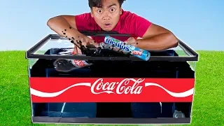 DIET COKE and MENTOS Underwater Experiment