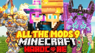 Surviving 100 Days in Modded Hardcore Minecraft - Can We Make It?