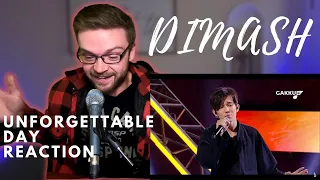 DIMASH - UNFORGETTABLE DAY LIVE - REACTION