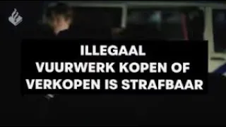 ILLEGAAL VUURWERK KOPEN OF VERKOPEN IS STRAFBAAR