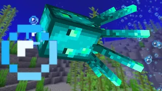 I Added The Glow Squid Mob To Minecraft! (Mods)