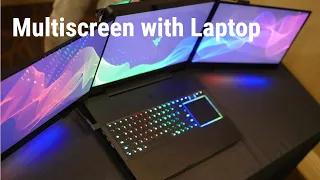 பங்குச்சந்தை multiscreen setting | Laptop Multiscreen in Tamil | Dual Screen