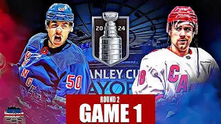 NYRFTV LIVE: STANLEY CUP PLAYOFFS - RD 2 GAME 1 RANGERS Vs HURRICANES (Chat, Chill & Call-in)