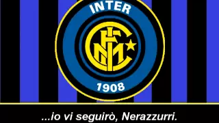 Inno Inter / Pazza Inter Amala (Testo) - Himno del Inter de Milan (Letra)