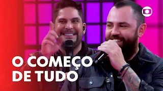 Jorge & Mateus se emocionam ao relembrar o início da carreira no sertanejo 💕 | Domingão com Huck