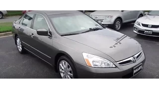 *SOLD* 2007 Honda Accord EX-L V6 Walkaround, Start up, Exhaust, Tour and Overview