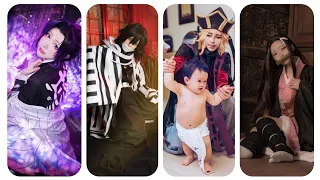 [ Tik Tok Kimetsu no Yaiba Cosplay #1 ] Char Đẹp, Người Cos Cũng Đẹp