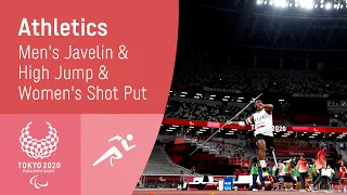 Athletics Javelin, High Jump & Shot Put | Day 10 | Tokyo 2020 Paralympic Games