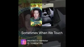 # Sometimes when we touch #