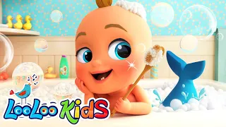 Splish, Splash! Bubble, Bubble 😶‍🌫️ The Best Kids Educational Rhymes: Fun Songs for Learning LLK