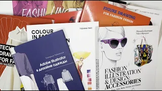 Книги по рисунку и дизайну одежды / книги для дизайнеров / fashion design books
