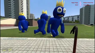 mavlerinin arasındaki nefreti anlatan 2 trend karakteri. gmod npc wars huggy wuggy vs blue monster