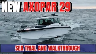 New Axopar 29 Walkthrough and Sea Trial with Steve Handy