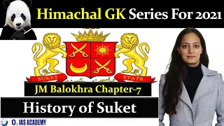 Himachal Gk for HAS 2021 | The District of SUKET - History of SUKET - - Wonderland Notes for HP GK