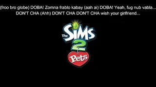 Don't Cha by The Pussycat Dolls Simlish Version (Simlish Lyrics & English Lyrics)