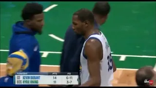 Kevin Durant Drains Half Court Shot!!! But does not count